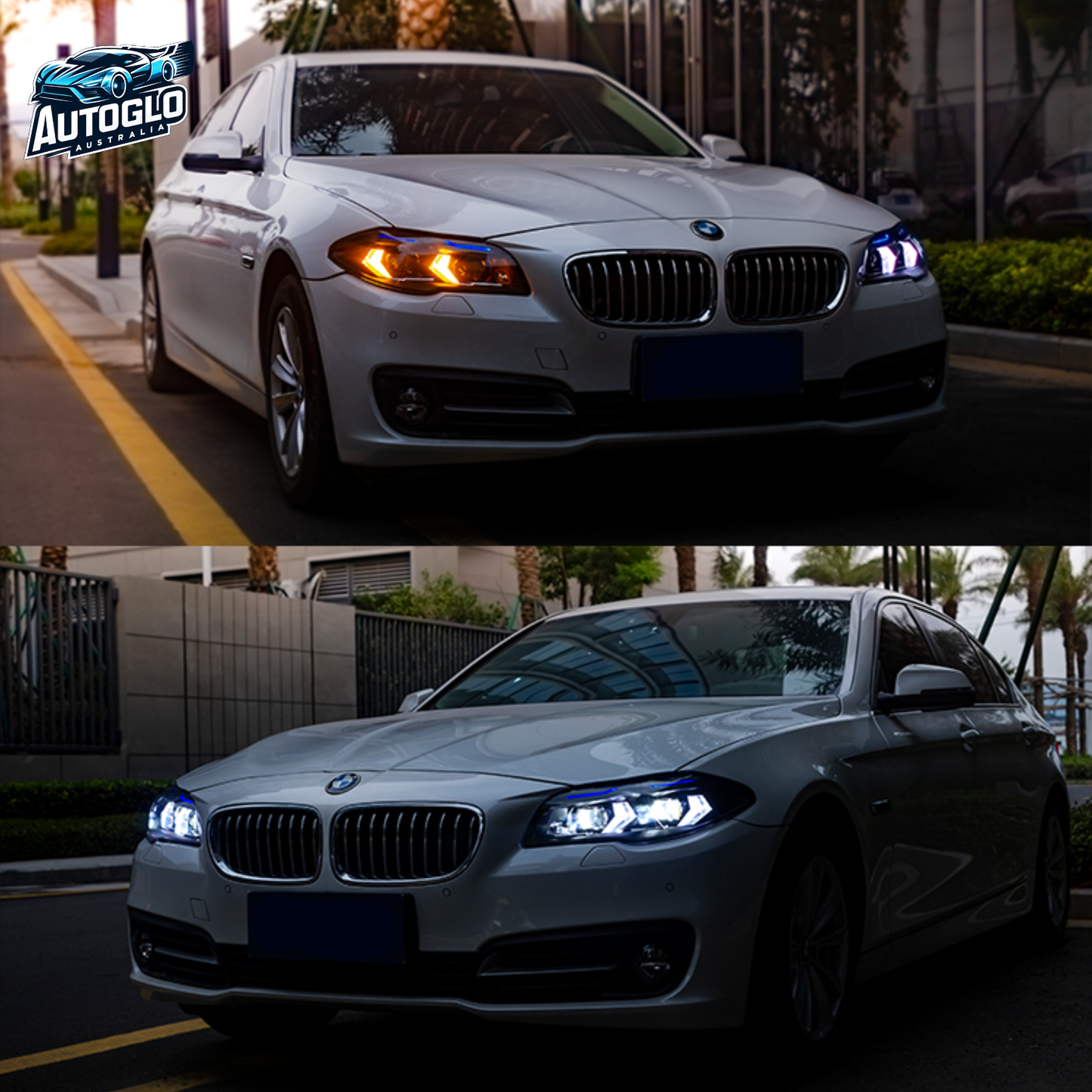 Autoglo Australia Headlamp for BMW 5 Series 2011–2017