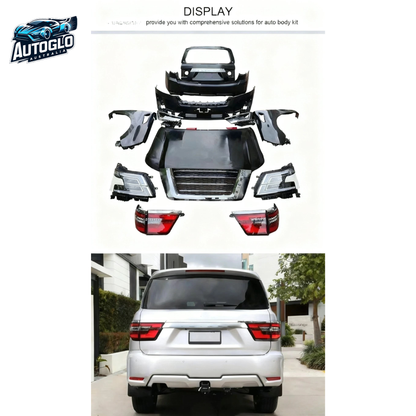 Autoglo Australia Nissan Patrol Y61/Y62 2016–2020 Facelift Front + Rear Body Kit