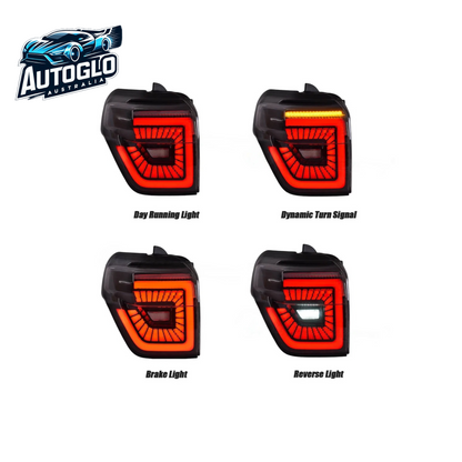 Autoglo Australia LED Tail Lights for Toyota 4Runner 2010-2023 SR5 TRD Off Road Lmited