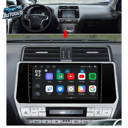 Autoglo Australia 10.1" Carplay Android 2GB+32GB BT GPS NAVI Stereo for TOYOTA PRADO 150 (2020-23)