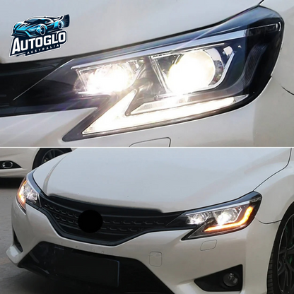 Autoglo Australia LED Headlights 14-19 For Toyota Mark X /Reiz