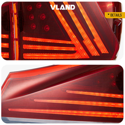 Detailed View of LED Taillight Features