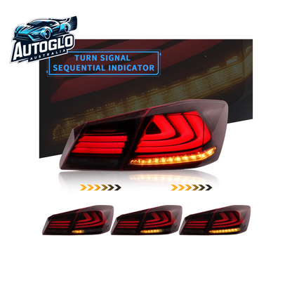 VLAND Full LED Sequential Tail Lights For Honda Accord 2013-2015
