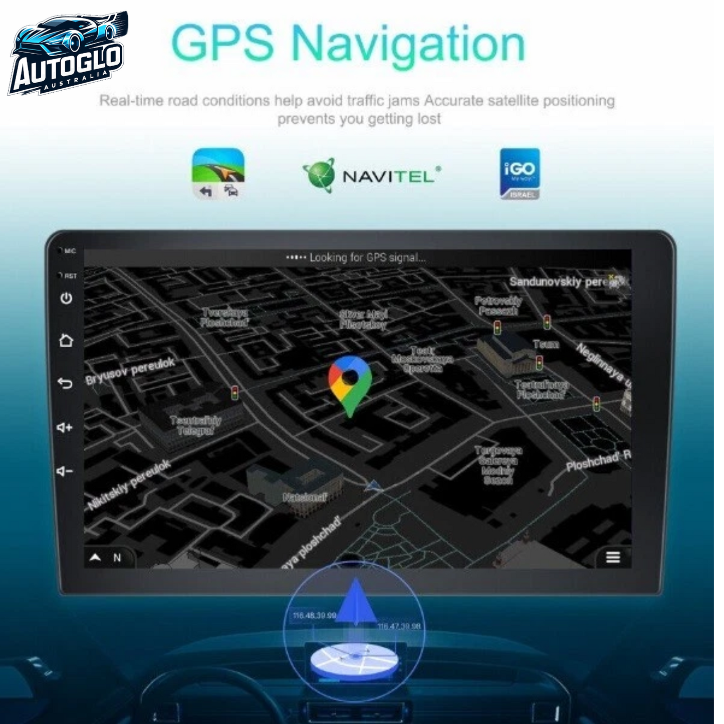Autoglo Australia 9" Android 12 Stereo Carplay for Lexus RX300 RX330 RX350 (2003-12)