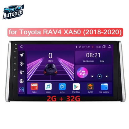 Autoglo Australia 10.1" Android 13 Carplay BT GPS Stereo for Toyota RAV4 2GB+32GB (2018-2020)