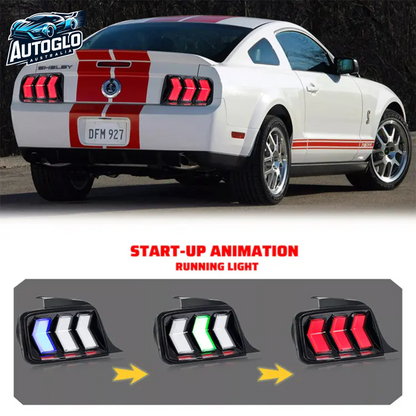 Autoglo Australia Smoked LED Taillights for 2005 - 2009 Ford mustang