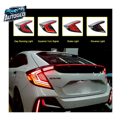 Autoglo Australia Rear Lamp for Honda Civic Hatchback 2017-2021 Taillights