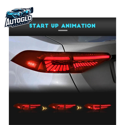 Autoglo Australia Tail Lights For Toyota Corolla 2020-2024 middel east version with Intermediate lamp