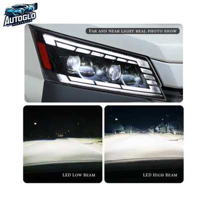 Autoglo Australia Full LED Headlights for Toyota Hiace 2019-2023 Start UP Animation