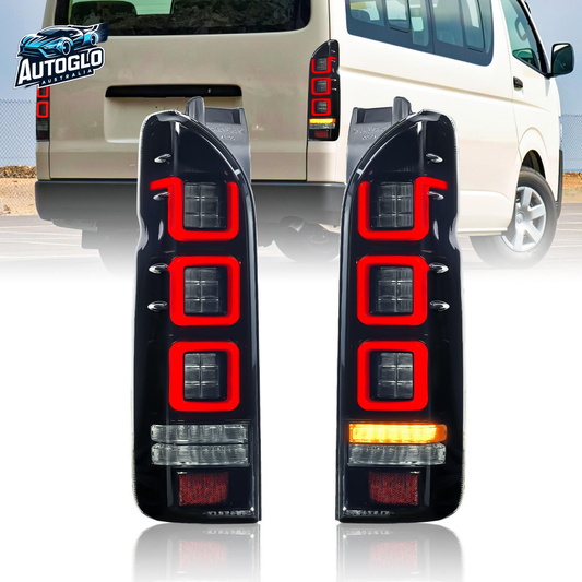 Autoglo Australia Toyota Hiace 2005–2018 LED Rear Tail Lights