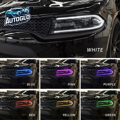 VLAND RGB Projector Headlights for Dodge Charger 2015-UP