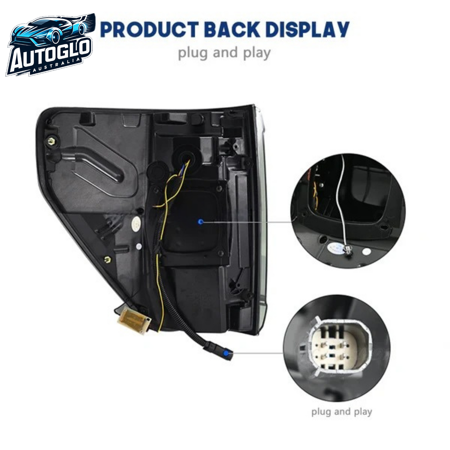 Autoglo Australia LED Tail Lights for Ford F150 XLT 2021 2022 2023