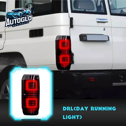 Autoglo Australia Full LED 1984-2021 Tail Lights For Toyota Land Cruiser