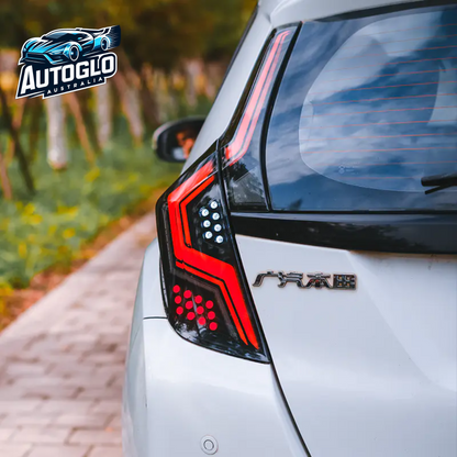 Autoglo Australia Taillights For Honda Jazz 2014-2019 Car Led Rear Lamps