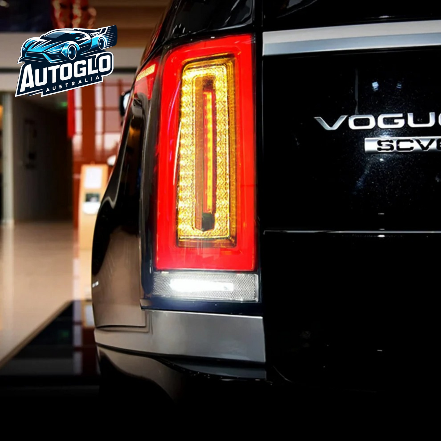 Autoglo Australia LED Tail Lights For Range Rover 2012-2021 4th Start UP Animation