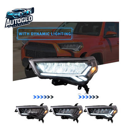 VLAND Full LED Headlights For Toyota 4Runner 2014-2020 with Dynamic DRL (Not fit for 2021)