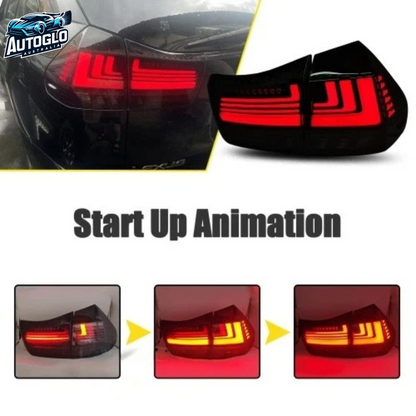 Autoglo Australia High quality Car Rear Back Lamps DRL RX330 RX350RX 400h 2003-2009 Start UP Animation LED Tail Lights For Lexus