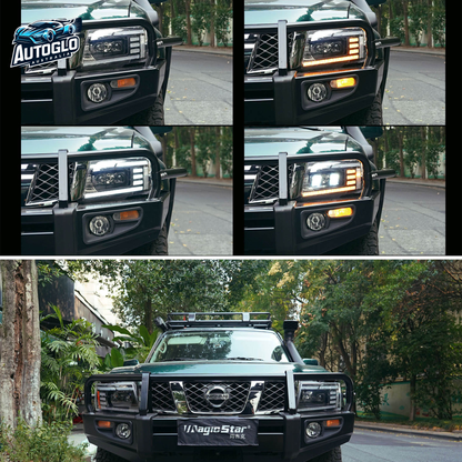 Autoglo Australia Headlights for Nissan Patrol Y61 (2007–2016)