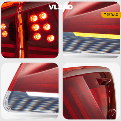 Detailed View of LED Taillight Features