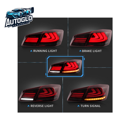 VLAND Full LED Sequential Tail Lights For Honda Accord 2013-2015
