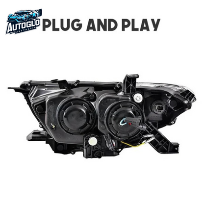 Autoglo Australia 2011-2013 Toyota Highlander LED Headlights Demon eyes