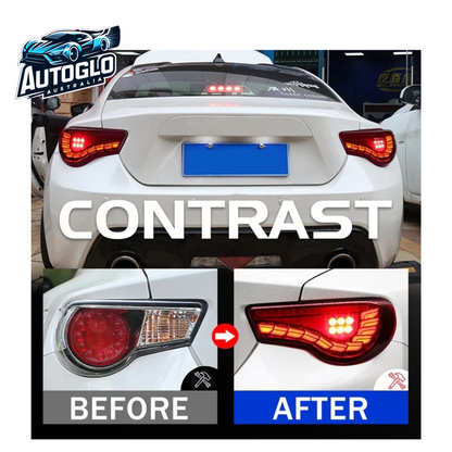 Autoglo Australia Rear Lamps For Toyota 86 2012-2021 Start UP Animation DRL BRZ FT86 GT86 Scion FR-S LED Tail Lights