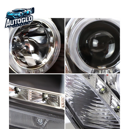 Vland Brand New Projector Headlights For 2007-2012 Toyota Yaris