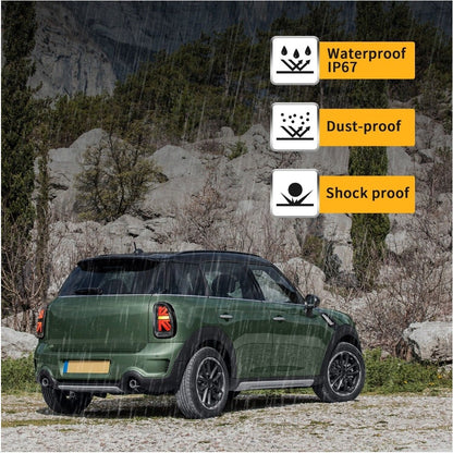 Smoked LED Tail Lights For 2010-2016 BMW Mini Cooper Countryman R60 w/Sequential
