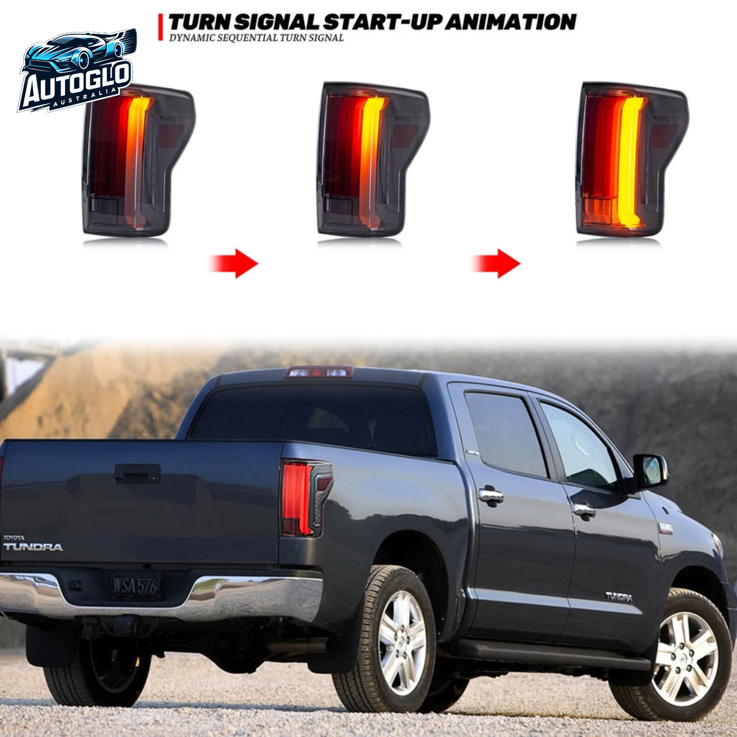 Autoglo Australia Toyota Tundra 2007–2013 LED Tail Lights