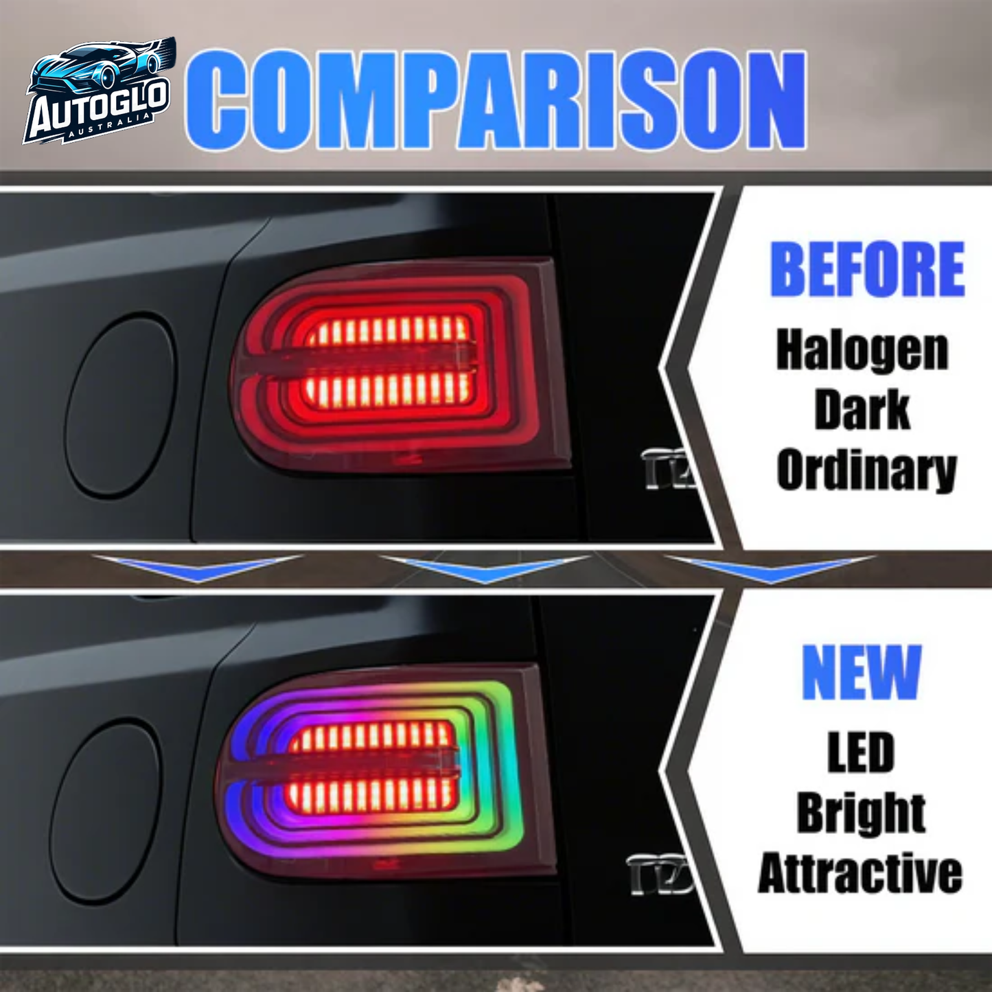 Autoglo Australia Toyota FJ Cruiser 2007–2017 Tail Lights