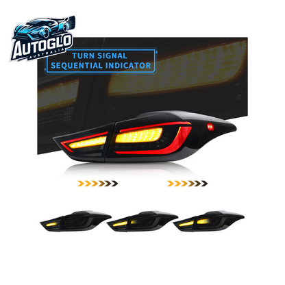 VLAND LED Taillights For Hyundai Elantra Sedan 2012-2016 & Elantra Coupe 2013-2014