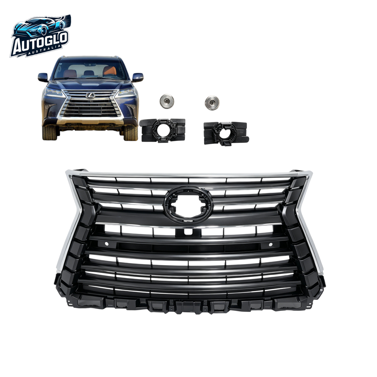 Autoglo Australia Lexus LX570 2016–2021 OEM Style Front Grille
