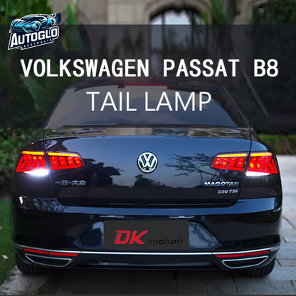Autoglo Australia High-Performance LED Tail Lights for Volks Wagen Passat 2017-2019 | Plug & Play Upgrade