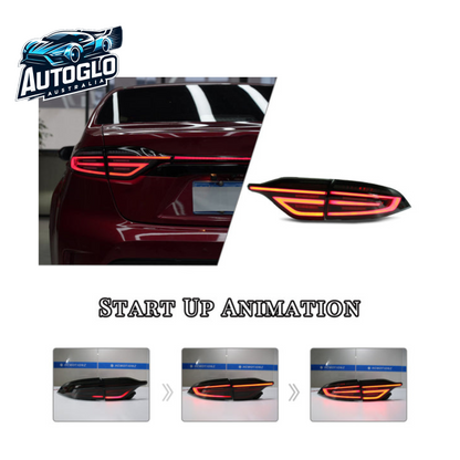 Autoglo Australia For LED Taillights For Toyota Corolla US 2020-2024 Start UP Animation