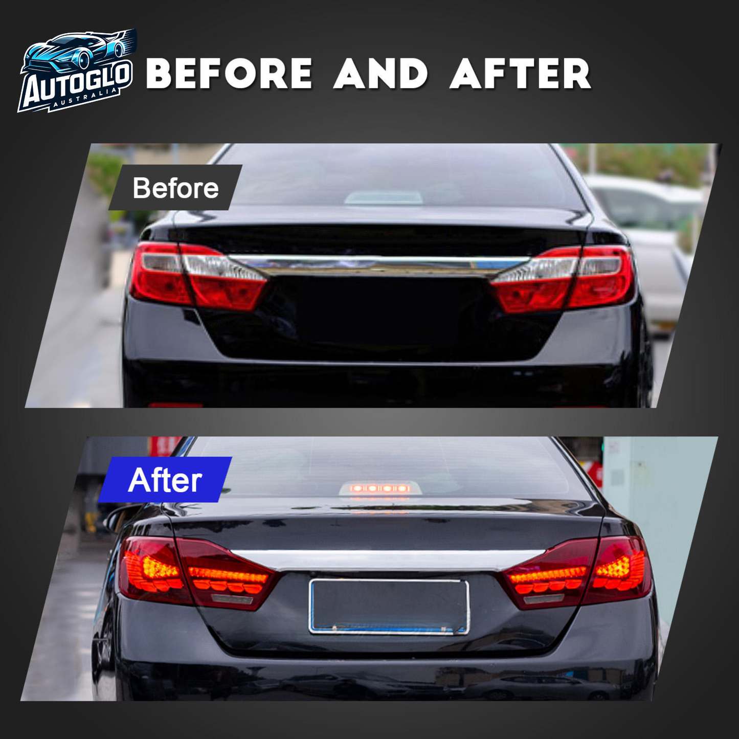 Autoglo Australia Toyota Camry 2012–2014 LED Tail Lights