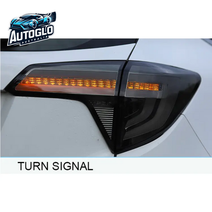 Autoglo Australia Taillights For Honda Hrv 2014-2019 Car Led Rear Lamps V2