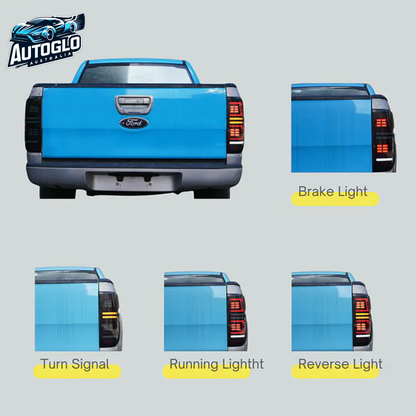 Brand New Led Taillights For 2012 -2020 Ford ranger t6 t7 t8