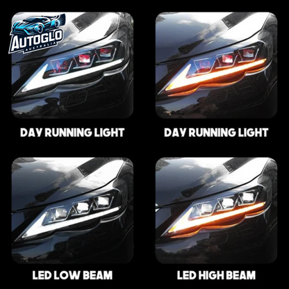 Autoglo Australia LED Headlights 10-13 For Toyota Mark X /Reiz