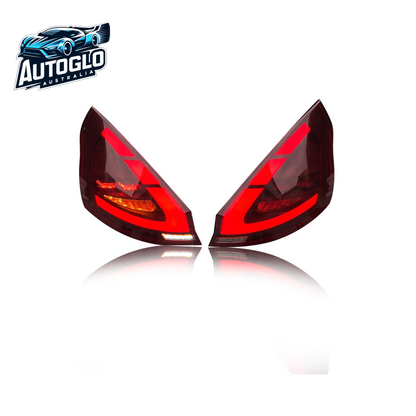 Tail Lights For Ford Fiesta Hatchback SE ST 2009-13 LED Rear Assembly w/Start-Up