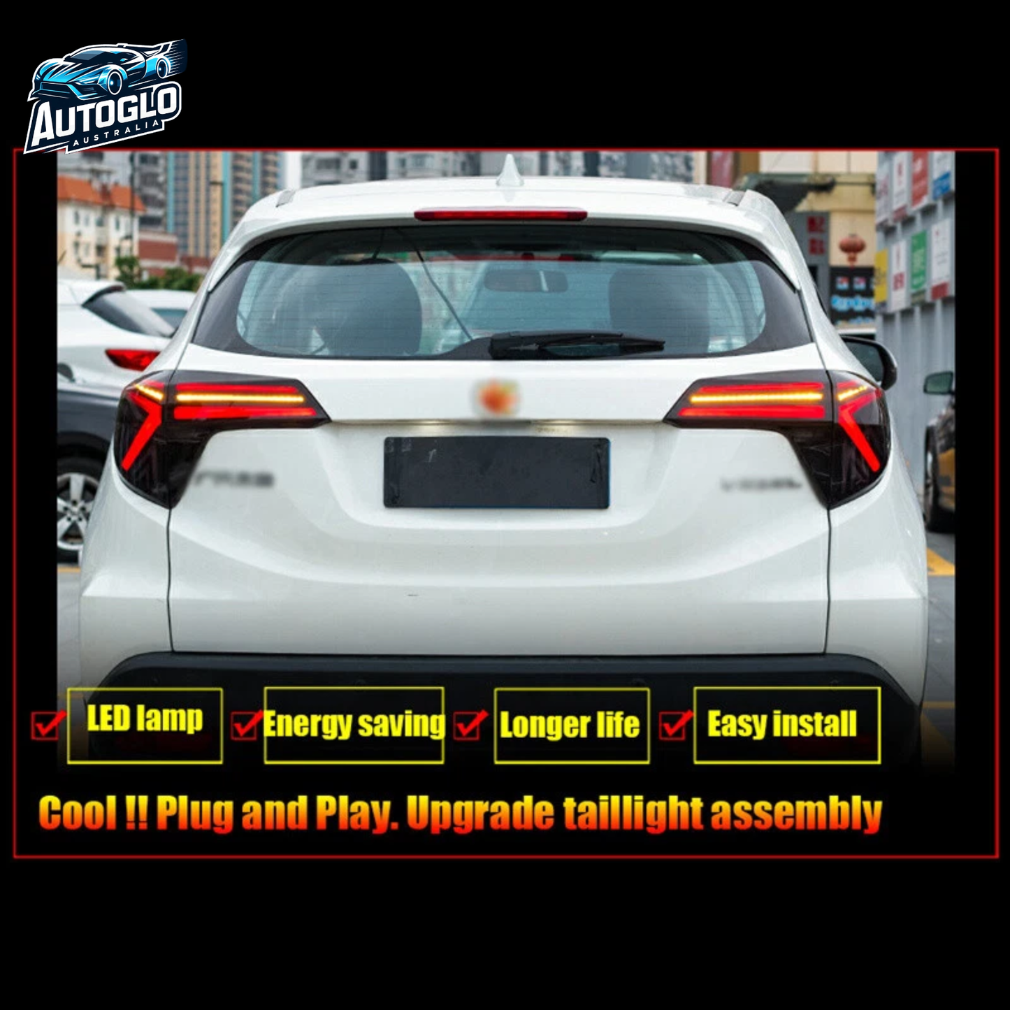 Autoglo Australia Honda Vezel / HR-V 2014–2022 LED Tail Lights