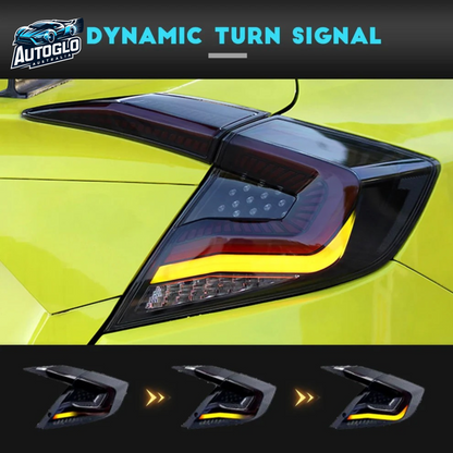 Autoglo Australia LED Taillights For Honda Civic Sedan 2016-2021