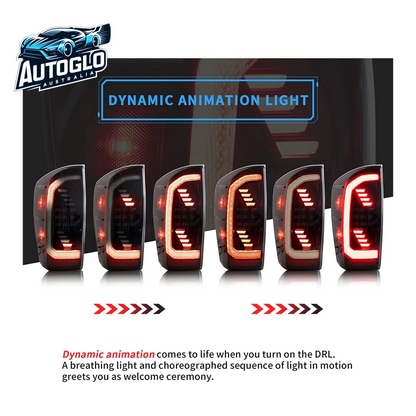 VLAND LED Headlights & Tail Lights Compatible With Toyota Tacoma 2016-2019