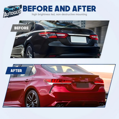 Autoglo Australia Taillights Fit/For Toyota Camry 2018-2024 With silver strip
