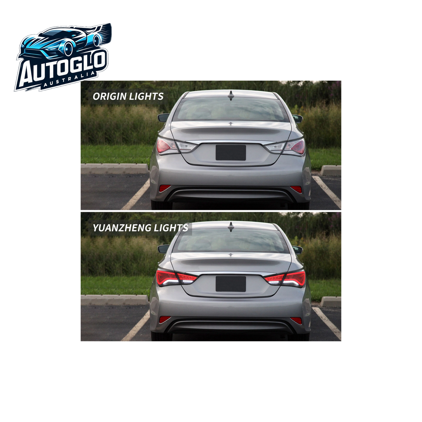 VLAND Full LED Tail Lights For Hyundai Sonata 6th Gen Sedan 2011-2014