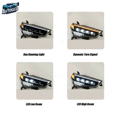 Autoglo Australia LED Headlights for Toyota 4Runner 2014-2023 SR5 TRD Off Road Lmited