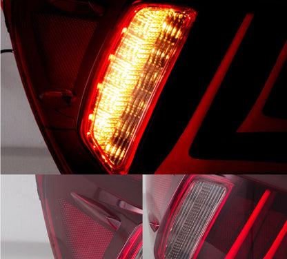 LED Tail Lights Assembly Red Lens Rear Lamp For 2006-2013 Lexus IS250 IS350 ISF