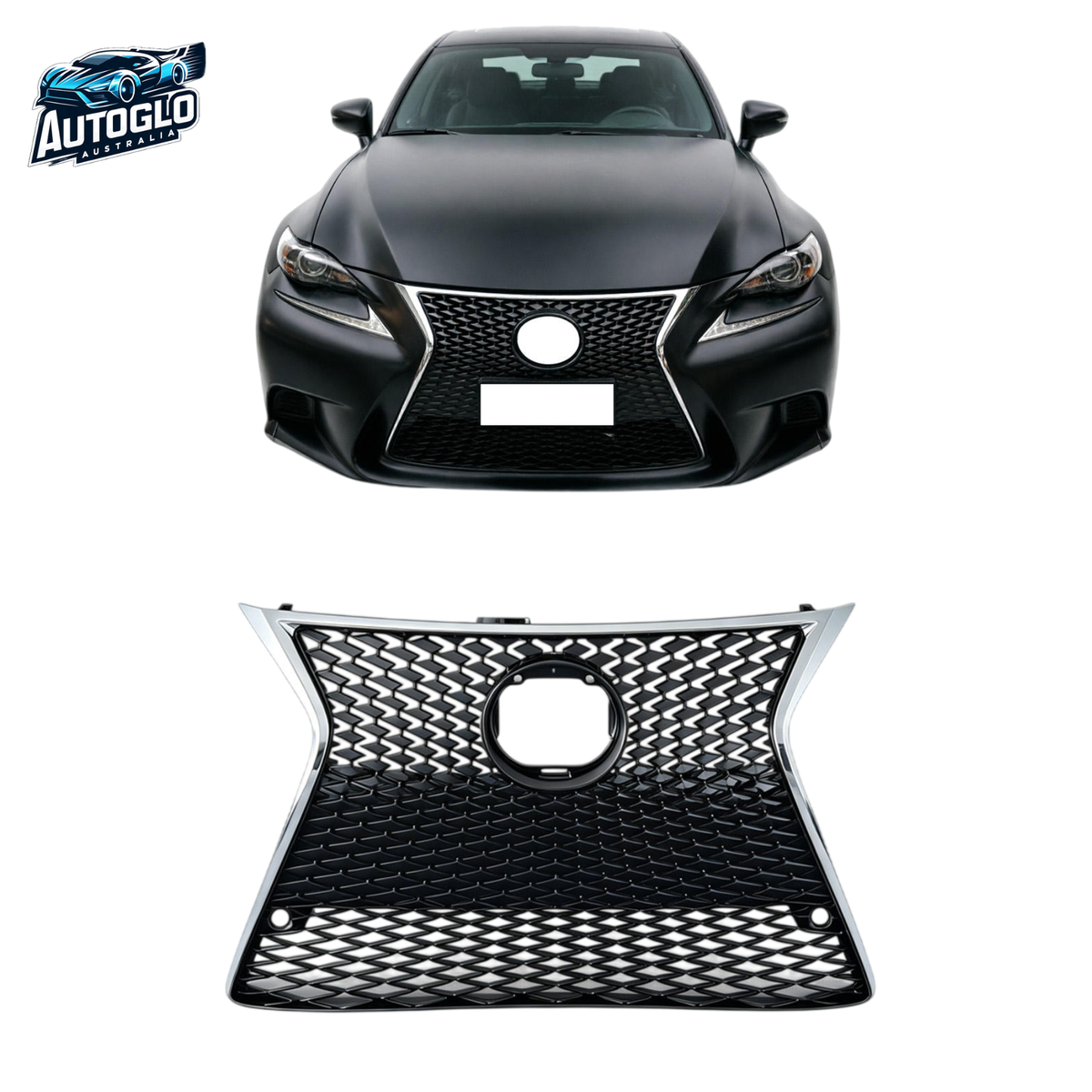 Autoglo Australia Lexus IS250/IS350 2013–2014 F Sport Chrome Grille