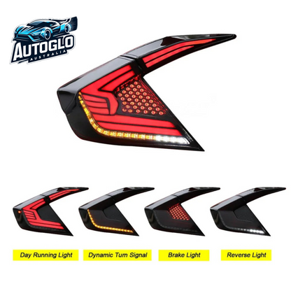 Autoglo Australia LED Rear Lamp for Honda Civic 2016-2021 Tail Lights