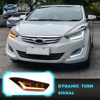 Autoglo Australia For Hyundai Elantra 2011-2015 Full LED Headlights