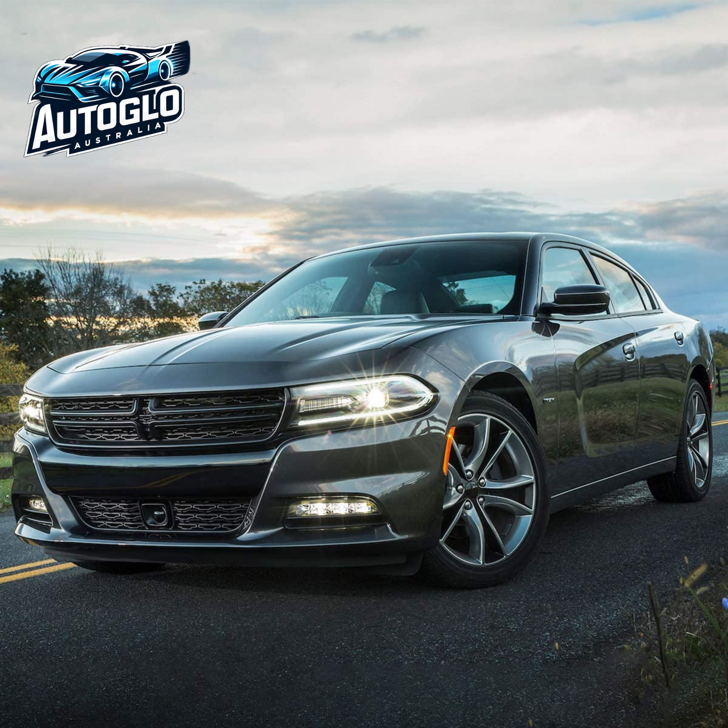 VLAND Dual Beam Projector Headlights For Dodge Charger 2015-2020